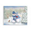 «Snow In Love Snowman Couple», plaque murale par Lynn Kellan