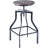 Swivel Adjustable Height Counter Stool with Metal Frame-24760167