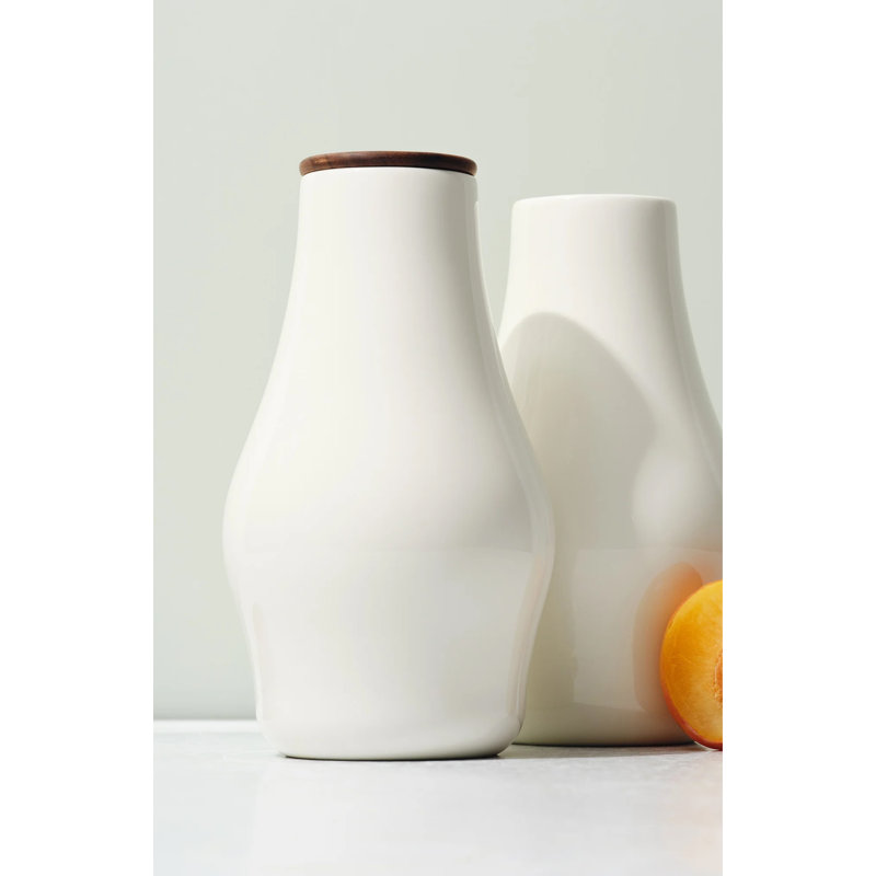Ensemble de carafe et tasse, Blanc