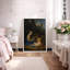 Œuvre de la Sainte Famille au repos, photos intérieures classiques, impression sur toile encadrée-123628320-123628326