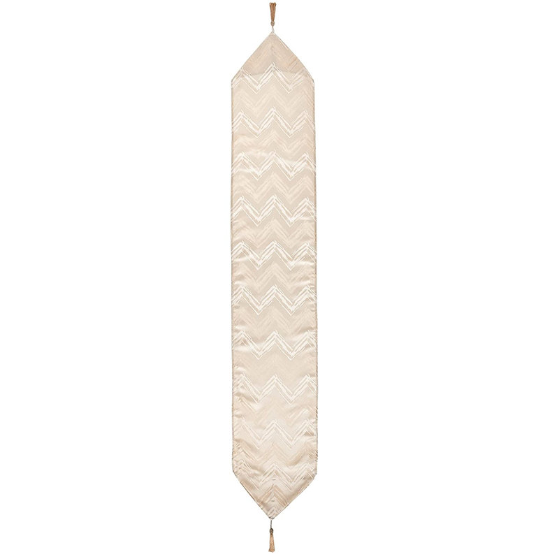 Chevron Table Runner, Gold