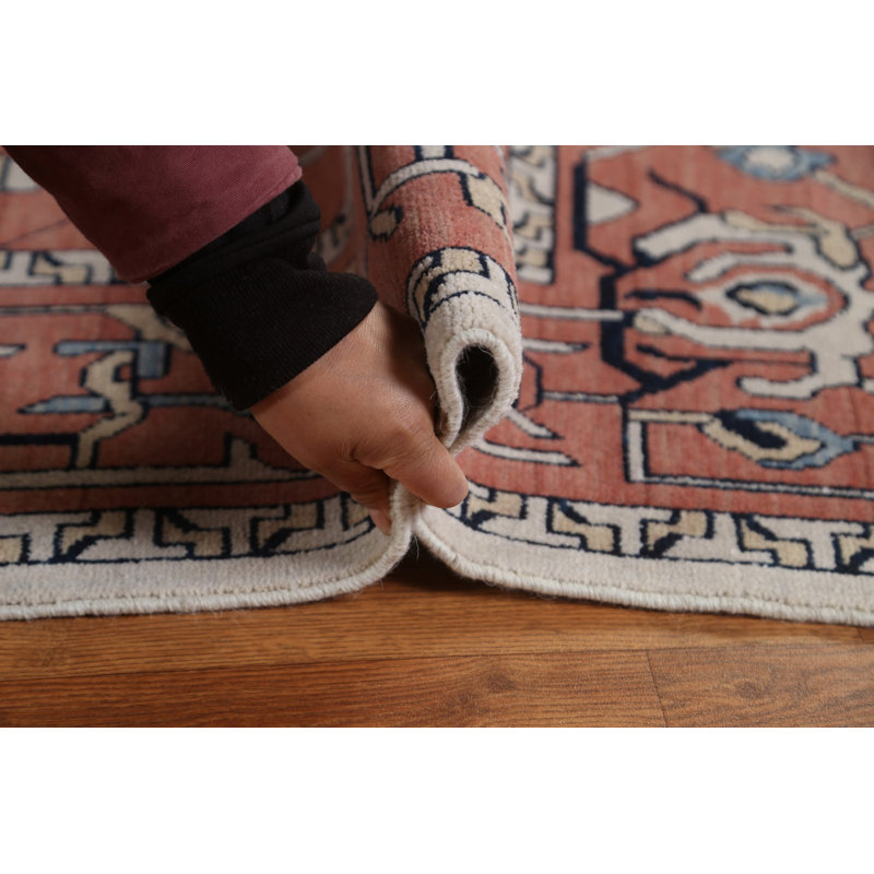 Tapis turc en laine noué à la main 9 x 12