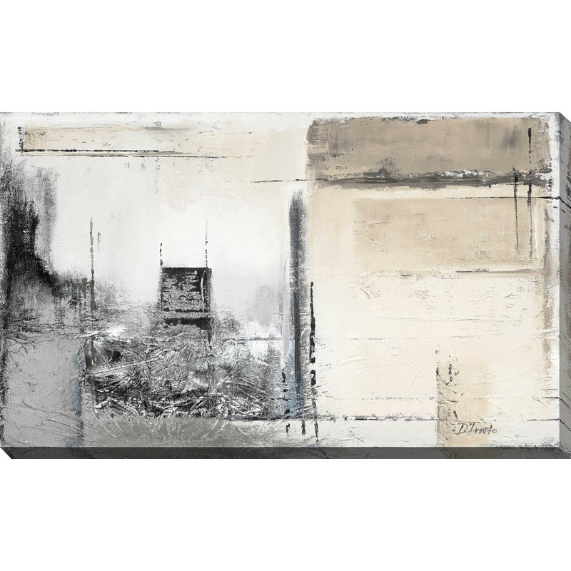 «Winter Dusk I», reproduction d'art sur toile tendue, H 36 po x l 60 po