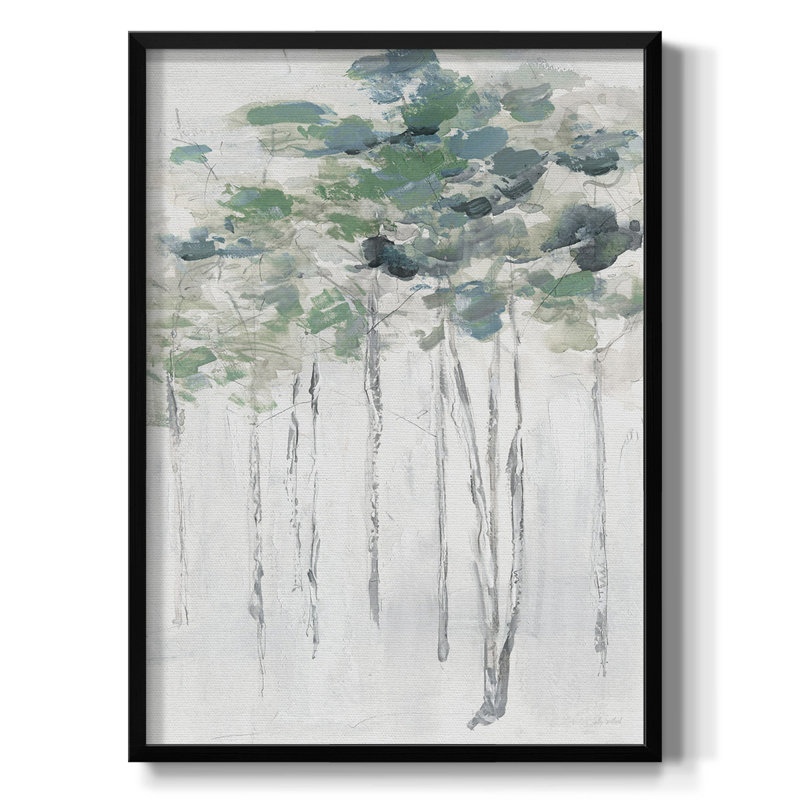 «Abstract Neutralité II», reproduction encadrée, Toile encadrée noire, Pas de tapis