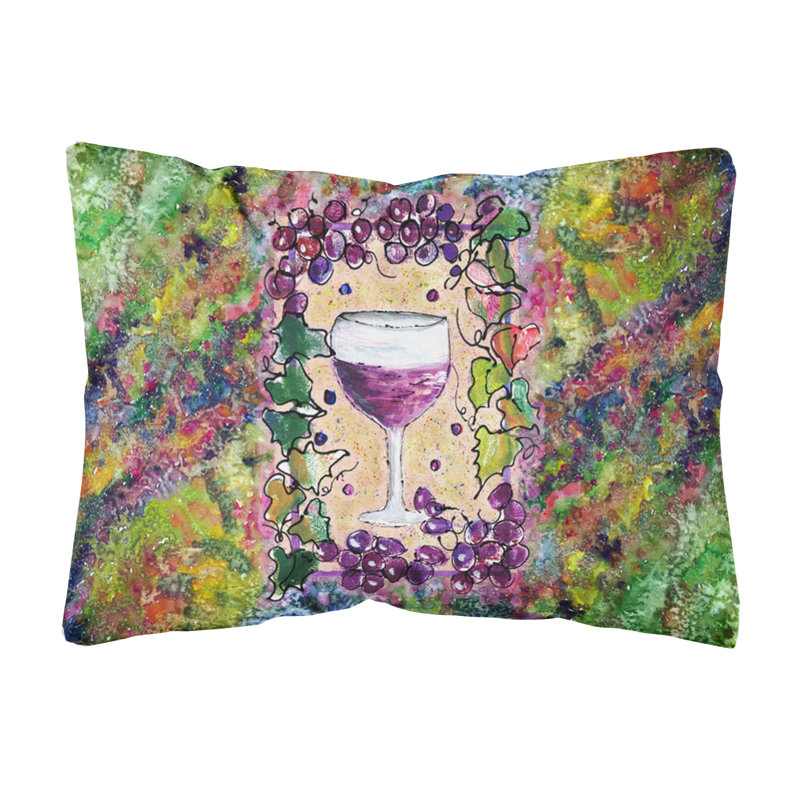 Coussin décoratif d’intérieur/d’extérieur à vin