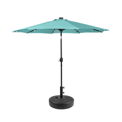 Addison 108'' Lighted Market Umbrella