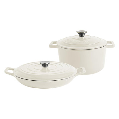 Argon Tableware Cast Iron Casserole Dish Set