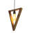 1 - Light Black Single Pendant