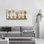 «Topiaries in a Row» par Cindy Jacobs, art mural en verre acrylique