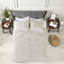 Ensembles de literie luxueux en fausse fourrure, confort ivoire et style moderne