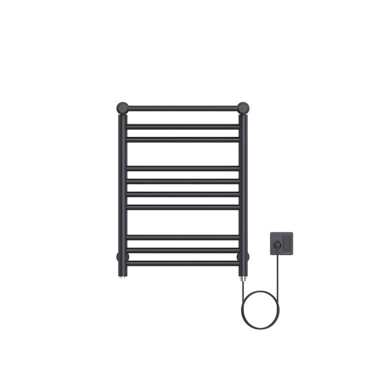 Chauffe-serviettes électrique 14 bars, Noir mat