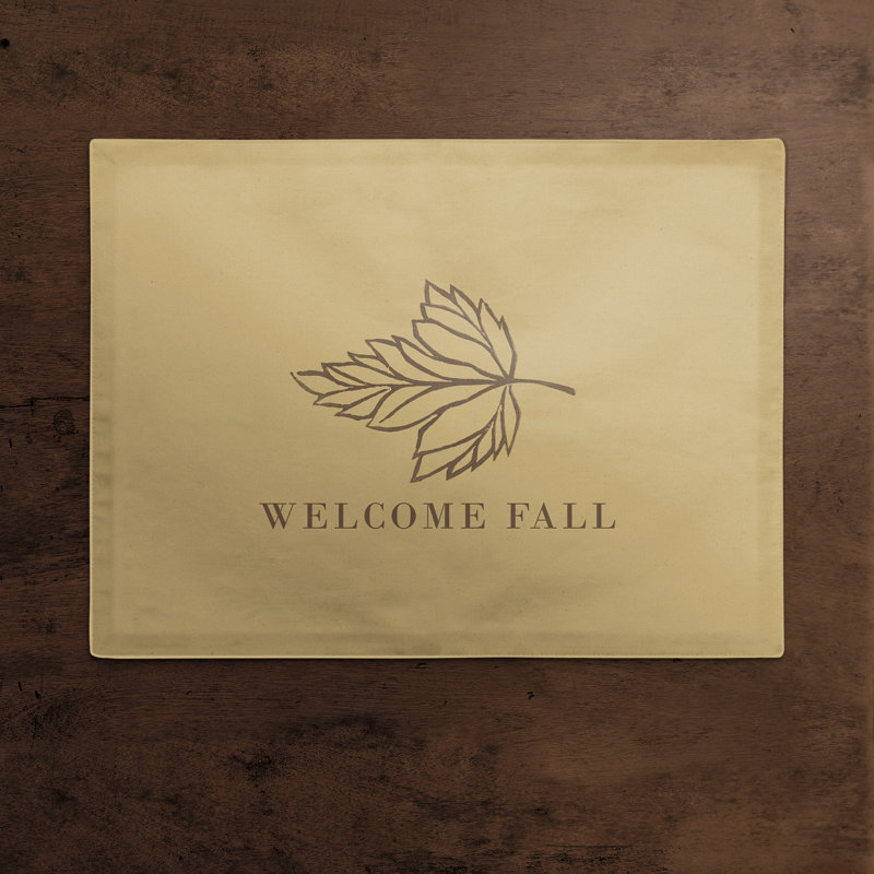 Napperon Welcome