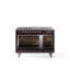 ILVE Nostalgie II, cuisinière à double combustible de 48 po, 5 brûleurs, plaque chauffante, surface de cuisson française-1231859023-1231859055