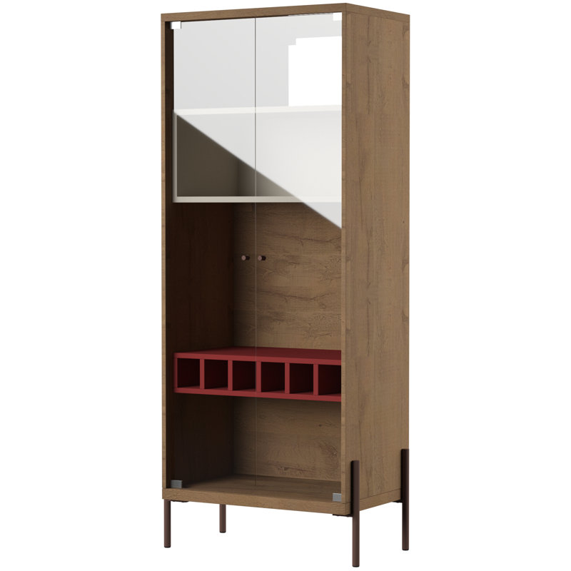 Alviso Dining Cabinet, Red