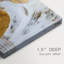 ABSTRACT Series CDXLV III - Toile tendue sur mesure avec châssis - 3 pièces-879477185