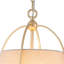 Luminaire suspendu cylindrique rétro 1 lumière