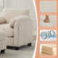 Fauteuil d'appoint 34,6 po avec repose-pieds-1269808614