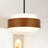 4 - Light Dimmable Drum Chandelier