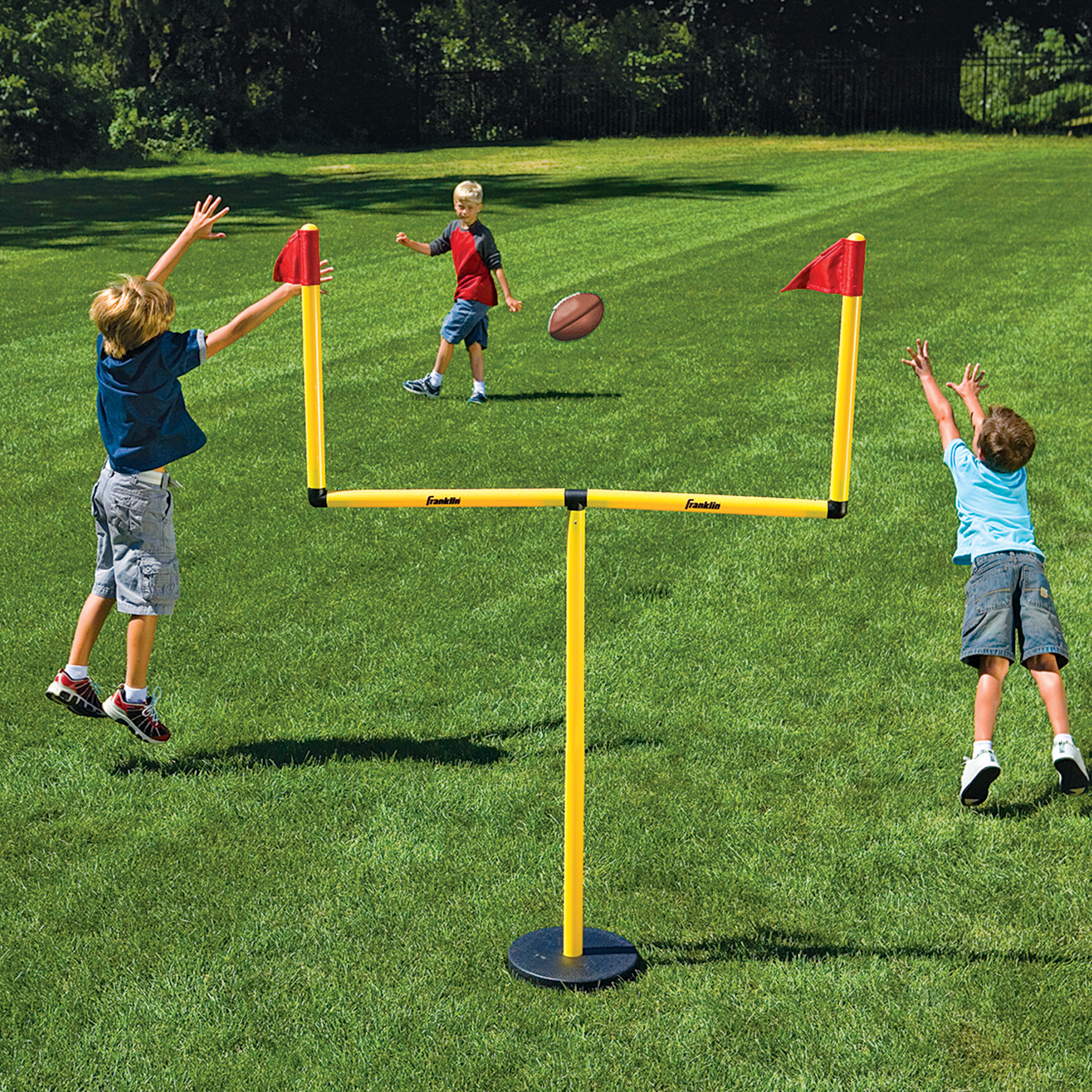 Franklin Sports Authentic Steel 8.5' X 5.5' Football Goal Post : Target