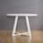 Round Dining Set, Trestle Dining Table With Chairs-2110094035-2110094044