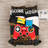 Black/Red 4 Piece Quilt Set-74778156