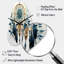 Hsieh - Fall Shape Large Blue Wall Clock - Unique Shape-1948079307