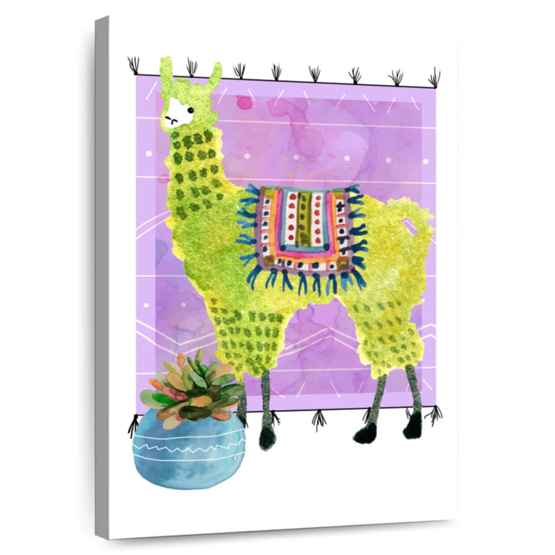 Brampt Lovely Llama IV, 30" H x 20" W