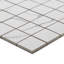 Drama Breach Black & White 2x2 Matte Porcelain Mosaic Tile
