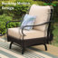 Chaises longues avec coussins Argyri