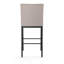Tabouret de bar et de comptoir rembourré avec base en métal Fellman-62238929-29848652-62238928