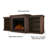 Valmont 74'' TV Stand with Fireplace-89158519