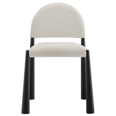 Chaise d'appoint de salle à manger rembourrée Hayley