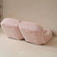 Canapé-lit double convertible pliable, rose-1780270085