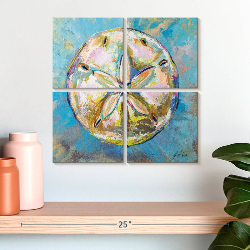 Brampt Sand Dollar, 18" H x 18" W