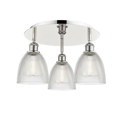 Berush Glass Flush Mount