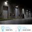 Luminaires muraux à DEL avec tête réglable, éclairage de sécurité commercial-320609445