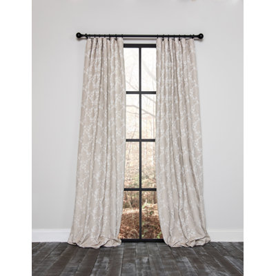 Thales Room Darkening Curtain Single Panel