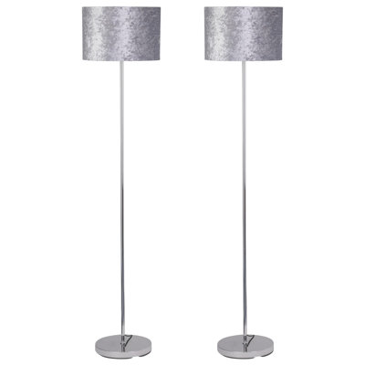 Talmo 150cm Traditional Floor Lamp Set