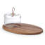 Glenwood Oval Serve Board with Cloche