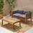 LOVESEAT & COFFEE TABLE