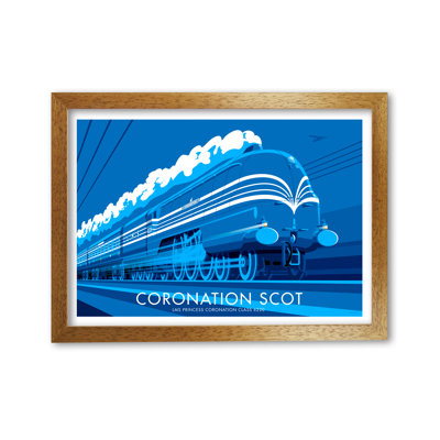 Coronation Scot by Stephen Millership - Print