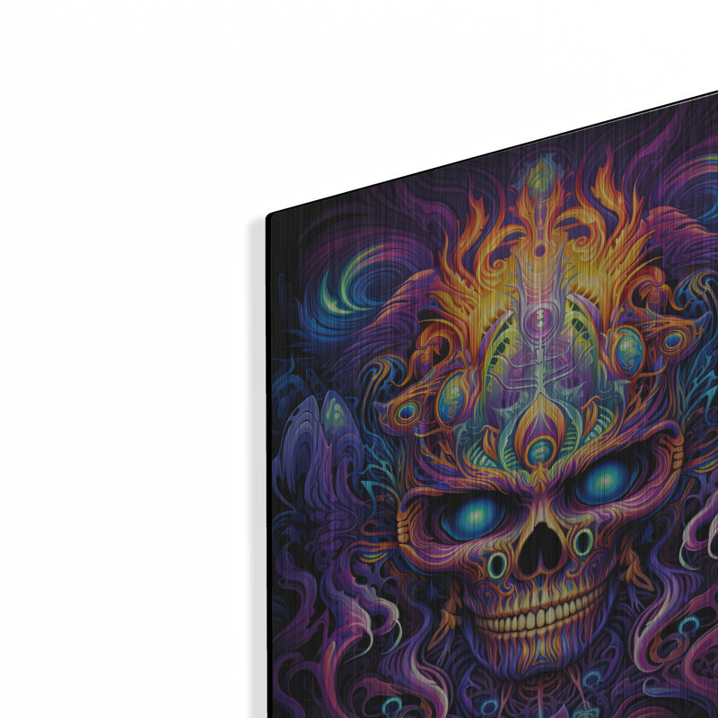 Ivy Bronx «Dmt Art 4» par Momart, art mural en métal, H 16 po x l 12 po