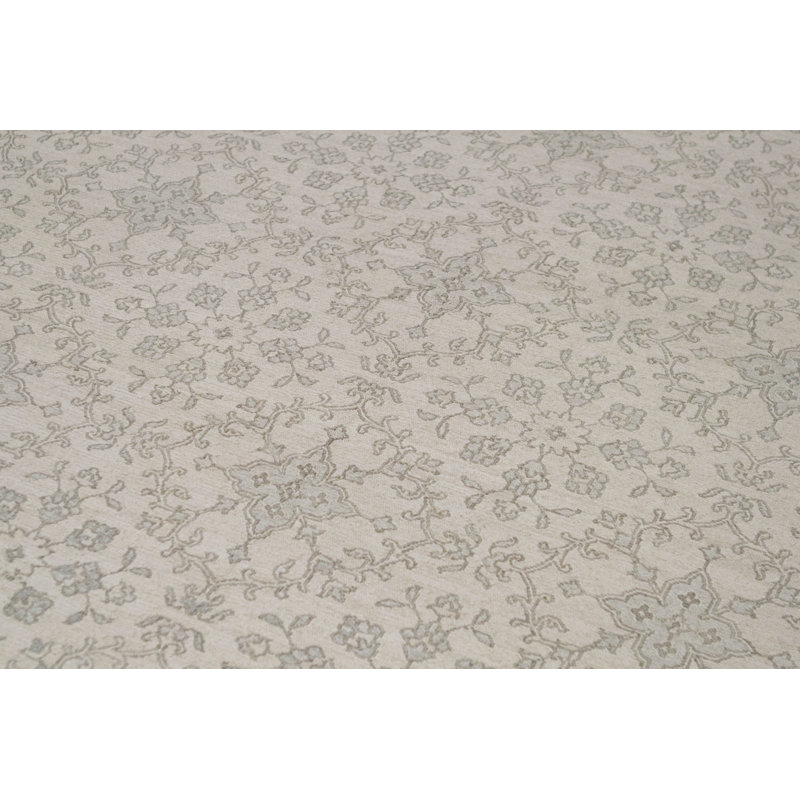 Wool Area Rug in Beige