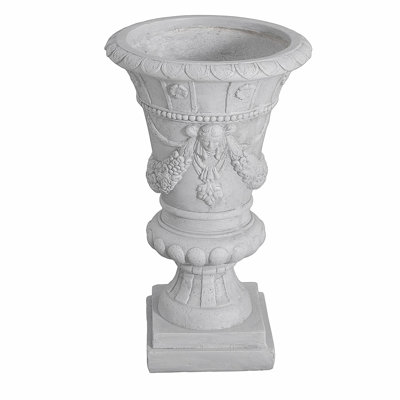 MGO Garden Urn, Light Grey, 23.75'' H