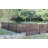 36" W X 72" H Square Grid Solid Wood Lattice With Stand