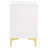 White 2-Drawer Rectangular Nightstand-1906713554