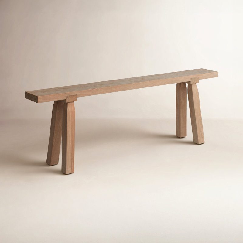 Lahana Solid Wood Bench