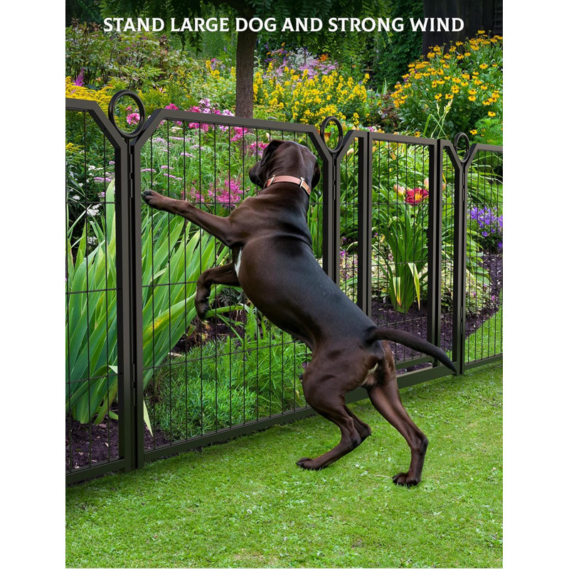 Panel Steel Pet Barrier With Door, 60.96cm H  x 56.52cm W