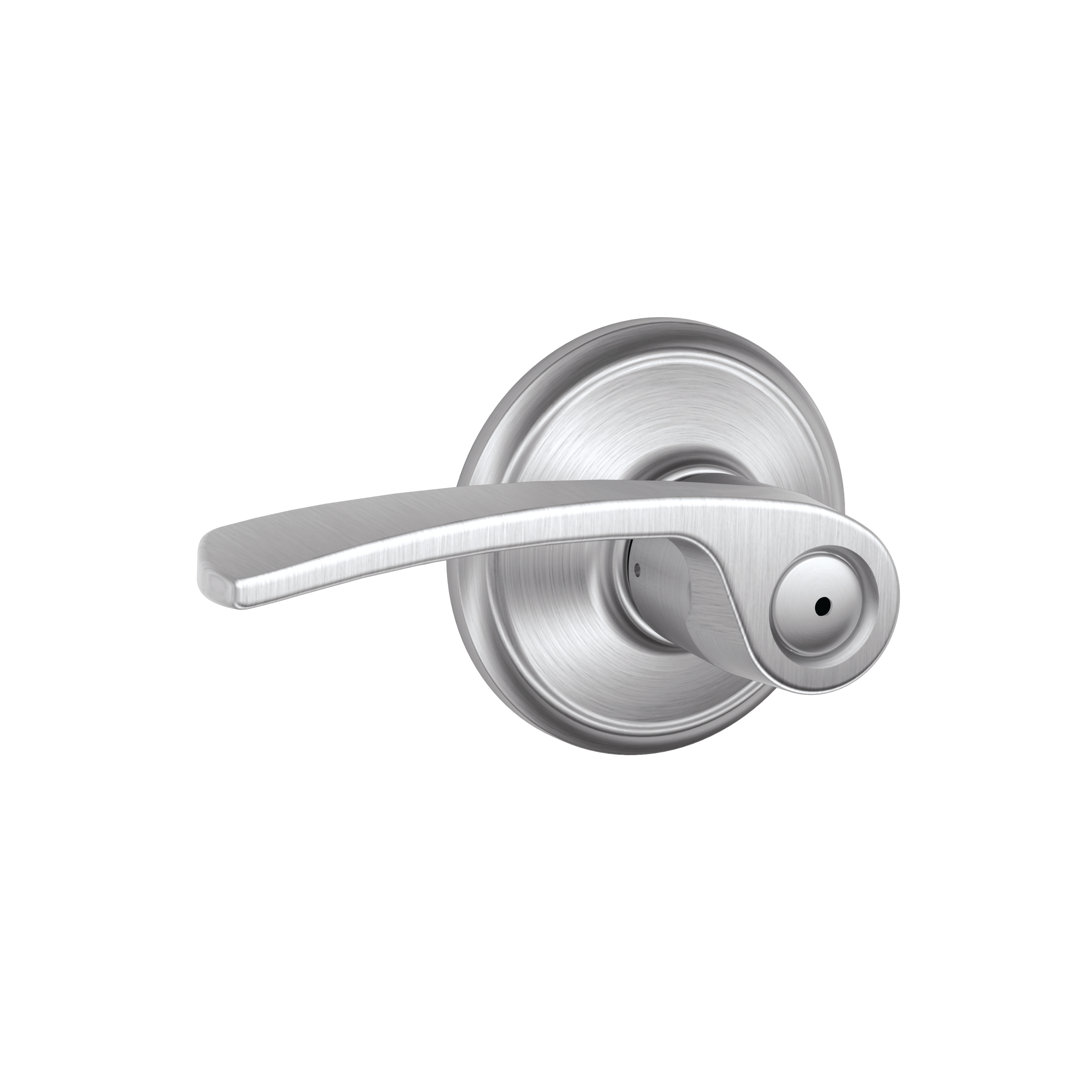 Merano Privacy Door Lever with Rosette Schlage 