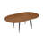 7-Piece Mid-Century Modern Extendable Round-to-Oval Dining Set with Upholstered Chairs-650071644